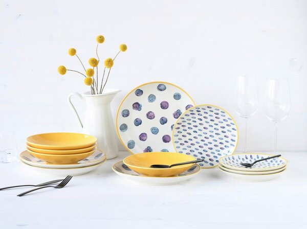 Creatable Jedilni Servis Maisie Bunt, 12-Delni