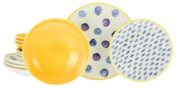Creatable Jedilni Servis Maisie Bunt, 12-Delni