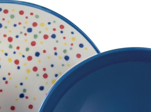 Creatable Jedilni Servis Joy Blue, 12-Delni