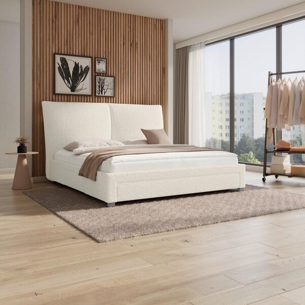Bessagi Home Oblazinjena Postelja Elli, 180x200, Krem