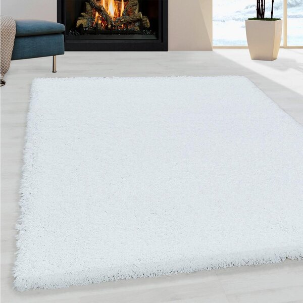 Mömax Preproga Z Visokim Florom Sydney, Bela, 60x110cm