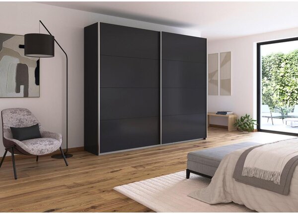 Modern Living Omara Z Drsnimi Vrati Feldkirch, Antracit