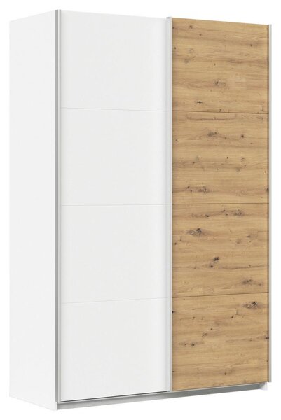 Modern Living Omara Z Drsnimi Vrati Feldkirch, Bela, Barva Hrasta