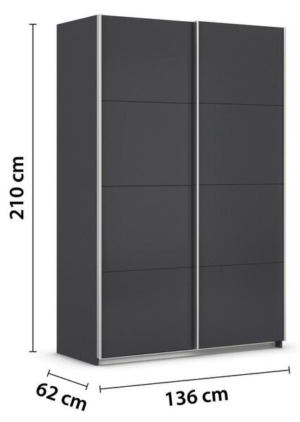 Modern Living Omara Z Drsnimi Vrti Feldkirch, Antracit