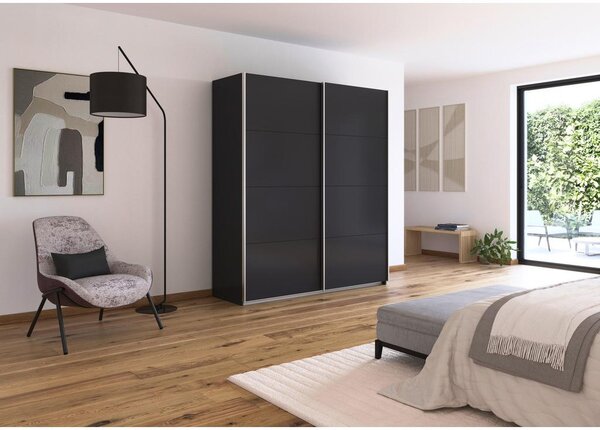 Modern Living Omara Z Drsnimi Vrati Feldkirch, Antracit