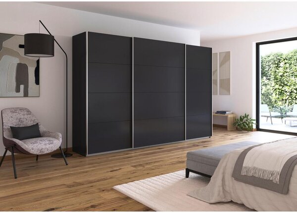 Modern Living Omara Z Drsnimi Vrati Feldkirch, Antracit