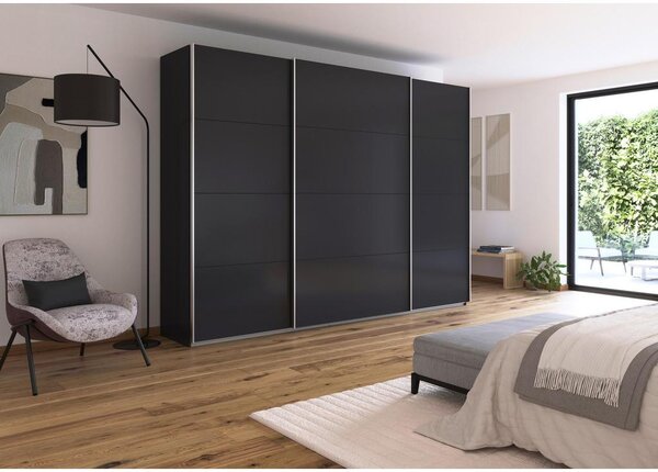 Modern Living Omara Z Drsnimi Vrati Feldkirch, Antracit