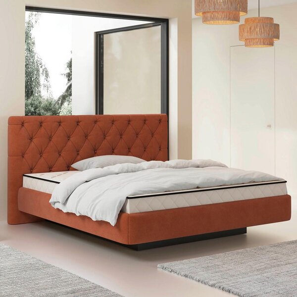 Modern Living Oblazinjena Postelja Pedro, Rjava, 120x200