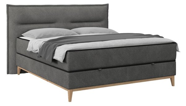 Premium Living Postelja Z Vzmetnico Smile, Antracit, 160x200