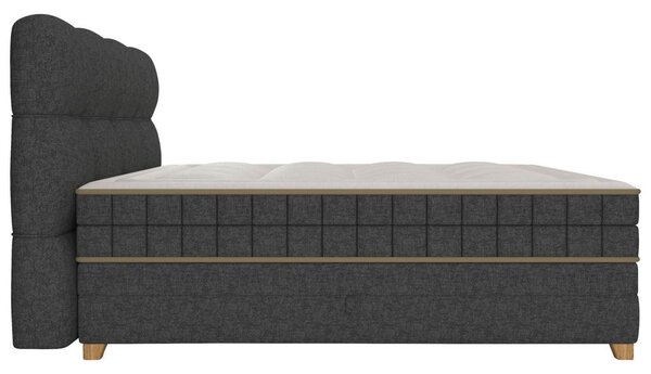 Premium Living Postelja Boxspring Bianco, Antracit, 160x200