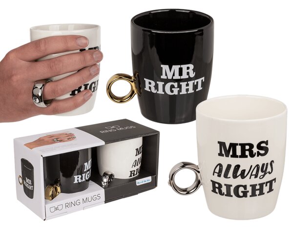 Set skodelic - Mr. Right in Mrs. always right