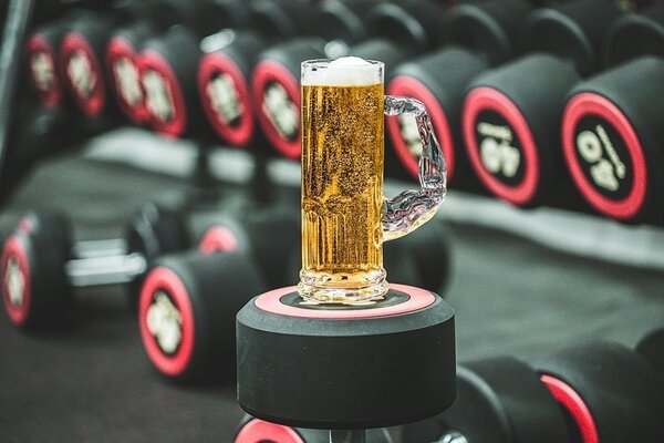Mišični vrček za pivo ne le za močne moške!