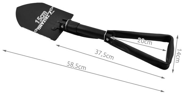 Zložljiva lopata, kramp 59 cm