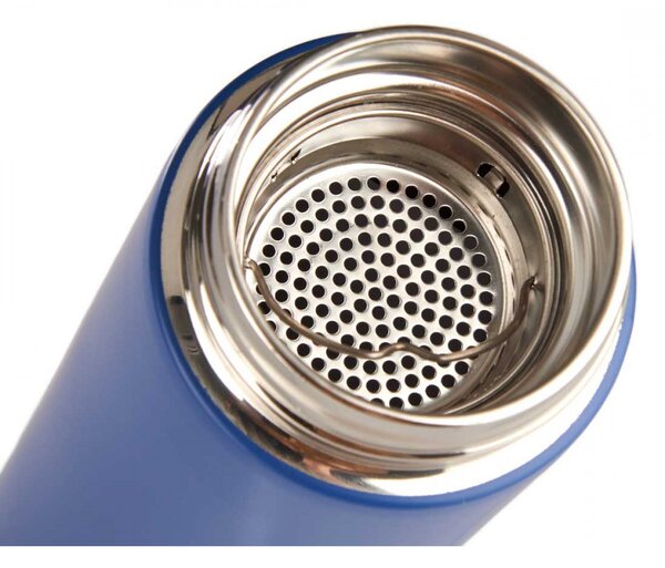 LED termovka s prikazom temperature 500 ML - Modra