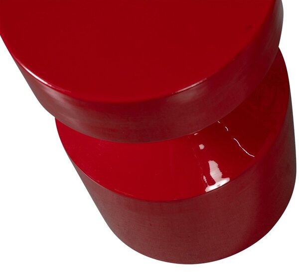 Kovinska okrogla stranska mizica ø 30 cm Ferry – WOOOD