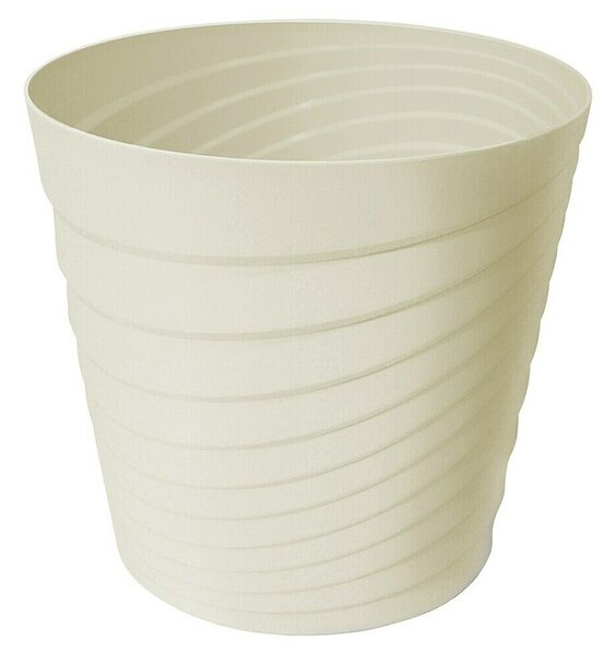 Cvetlični lonec Swing (Zunanje dimenzije (Ø x V): 18 cm x 17 mm, Plastika, Bela)