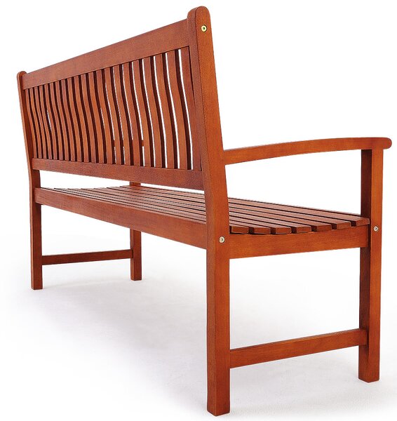 Vrtna klop MAXIMA, 152x55x90cm, naravno rjava Casaria