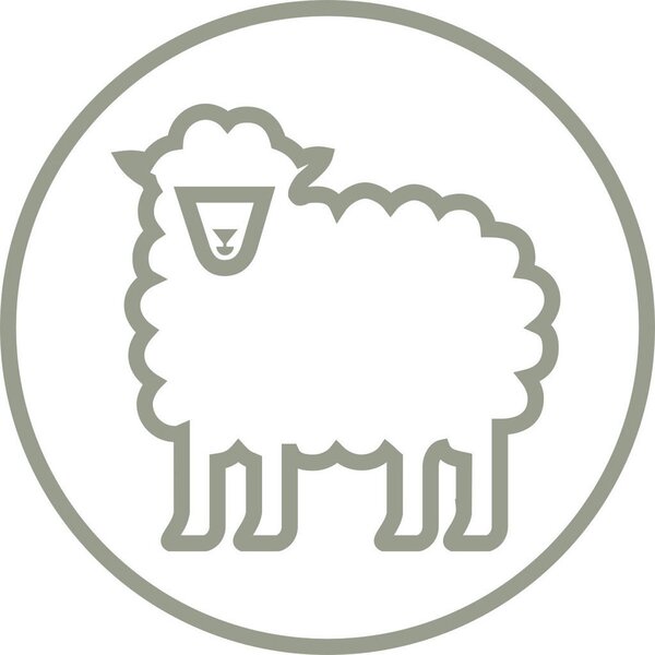 OVČJA KOŽA Adelaide 65-70/100-105 cm tkano rjava