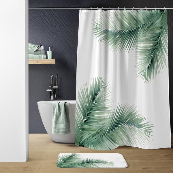 Zavesa za tuš 180x200 cm Havane – douceur d'intérieur