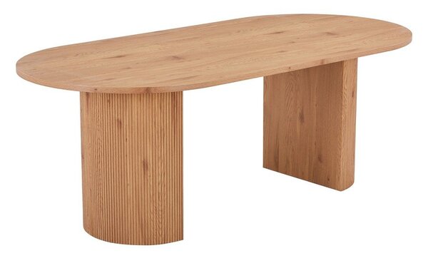 Jedilna miza v topolovem dekorju 100x210 cm Boavista – House Nordic