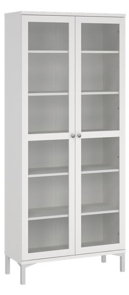 Bela vitrina 89x203 cm Roma – Tvilum