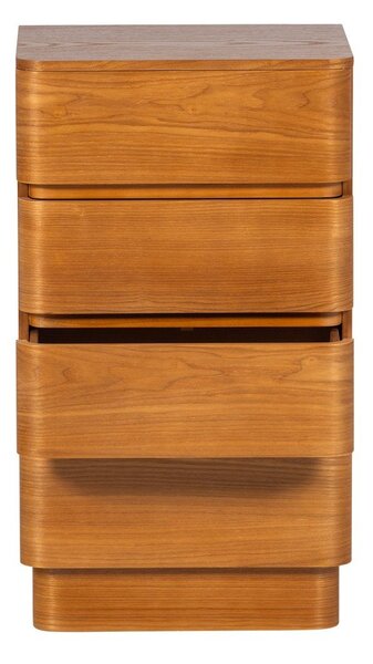 Komoda v naravni barvi 40x70x34 cm Fejo – WOOOD