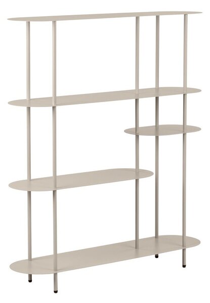 Bež kovinski regal 118x139x31 cm Rieti – House Nordic