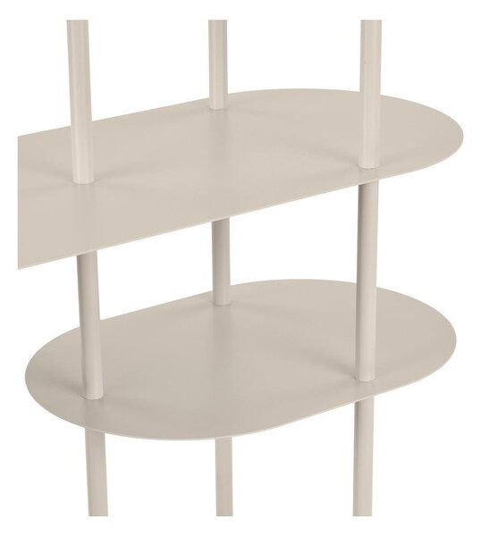 Bež kovinski regal 118x139x31 cm Rieti – House Nordic