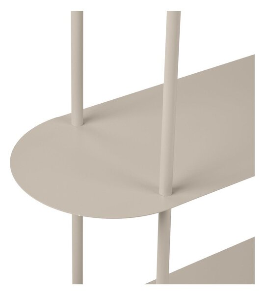Bež kovinski regal 118x139x31 cm Rieti – House Nordic