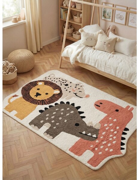 Pralna/ročno tkana bombažna otroška preproga 140x200 cm Snuggle Zoey – Hanse Home