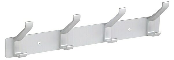Walteco Garderobna letev (Do x Š x V: 295 x 55 x 85 mm, Aluminij, Srebrna)