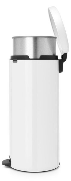 Bel jeklen koš za smeti s pedalom 30 l NewIcon – Brabantia