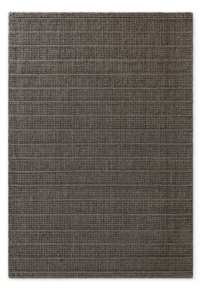 Temno siva/temno rjava ročno tkana volnena preproga 120x170 cm Camden Parker – Ted Baker