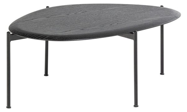 Črna klubska mizica 67x92 cm Kota – WOOOD