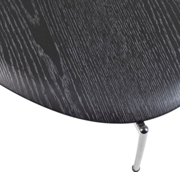 Črna klubska mizica 67x92 cm Kota – WOOOD