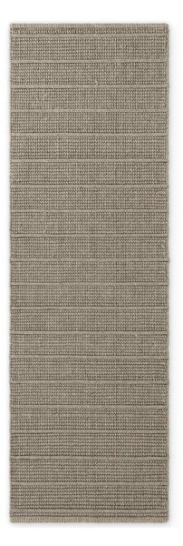 Siv ročno tkan volnen tekač 80x250 cm Camden Parker – Ted Baker