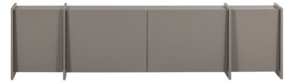 Siva TV omarica v jesenovem dekorju 200x53x44 cm Brock – WOOOD