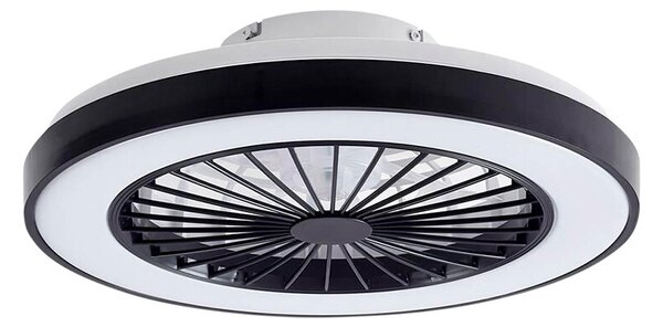 LindbyLindby - Teleo LED Stropni ventilator Črna Lindby