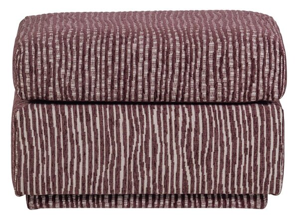 Bordo rdeč oblazinjen tabure Lou – WOOOD