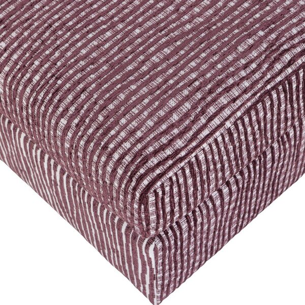 Bordo rdeč oblazinjen tabure Lou – WOOOD