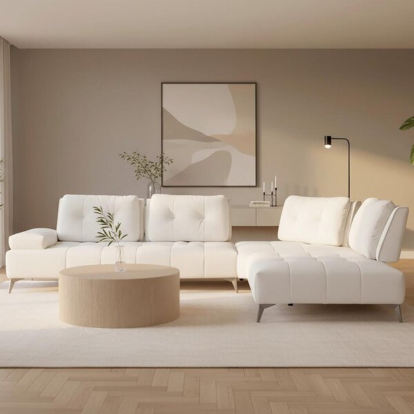 Bessagi Home Sedežna Garnitura Estella, Krem