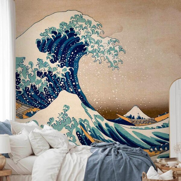 Artgeist Fototapeta The Great Wave Of Kanagawa, 150x105cm