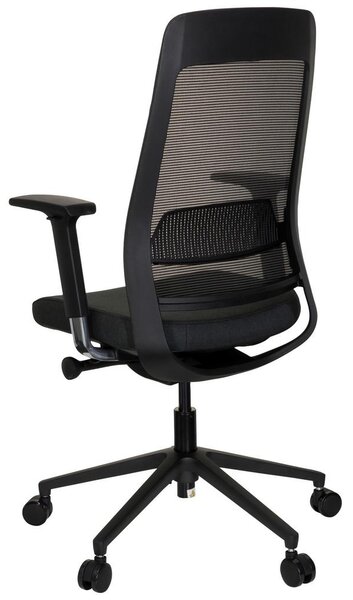 MID.YOU Pisarniški Stol Chiaro T1 Black, Črna