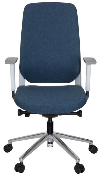 MID.YOU Pisarniški Stol Chiaro T4 White, Modra