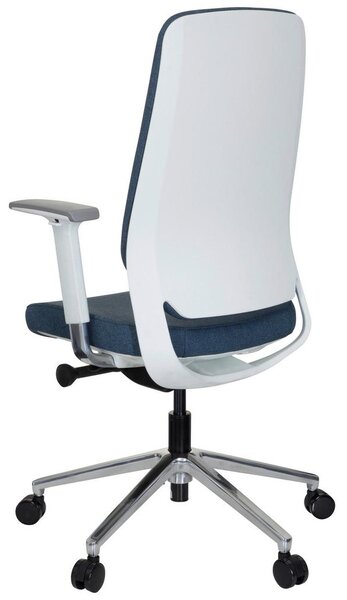 MID.YOU Pisarniški Stol Chiaro T4 White, Modra
