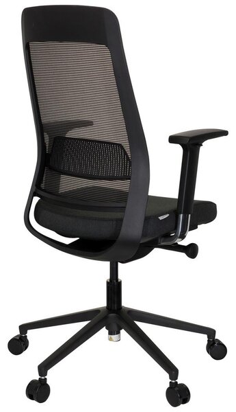 MID.YOU Pisarniški Stol Chiaro T1 Black, Črna