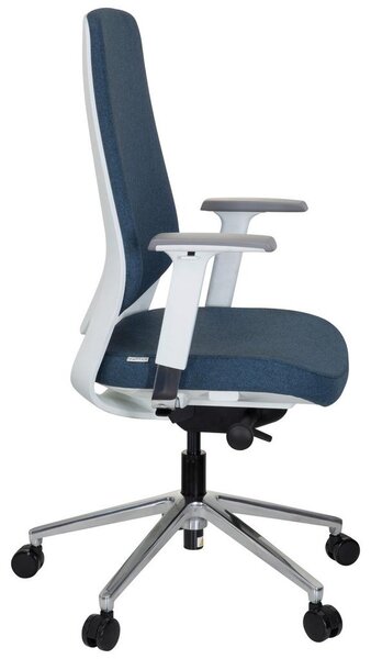 MID.YOU Pisarniški Stol Chiaro T4 White, Modra