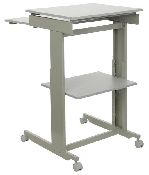 MID.YOU Pisalna Miza Workstation, Siva