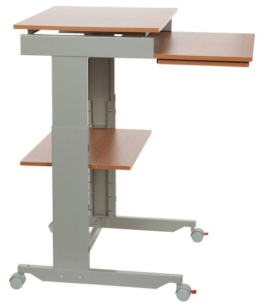 MID.YOU Pisalna Miza Workstation, Siva, Barva Bukve