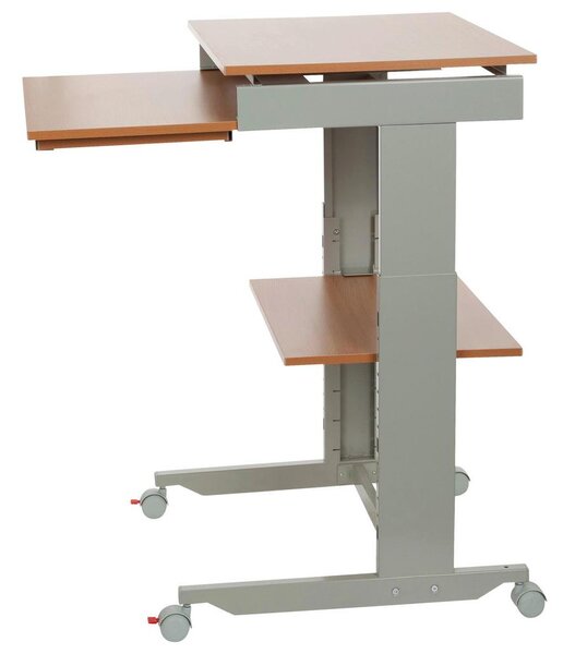 MID.YOU Pisalna Miza Workstation, Siva, Barva Bukve